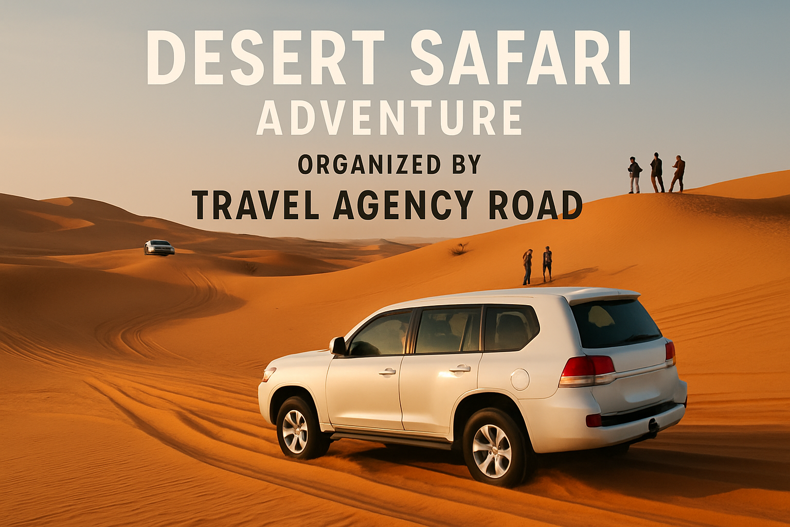 Desert safari adventure organised by Travel Agency Road
