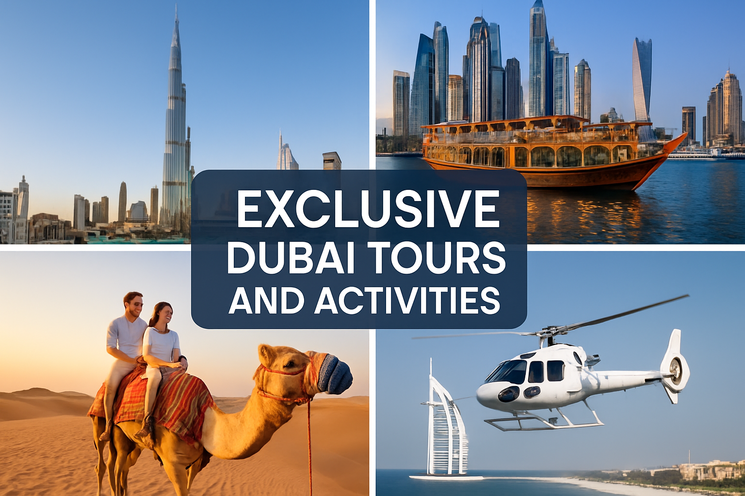 Exclusive Dubai tours and activities